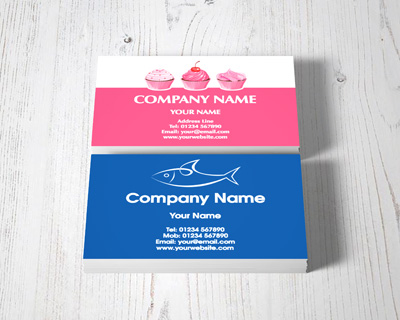 food and catering business cards