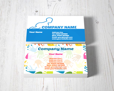 childcare business cards