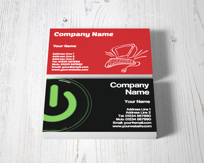computing business cards