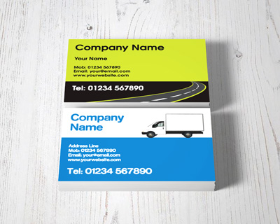 courier business cards