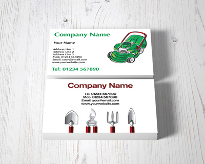 gardening business cards