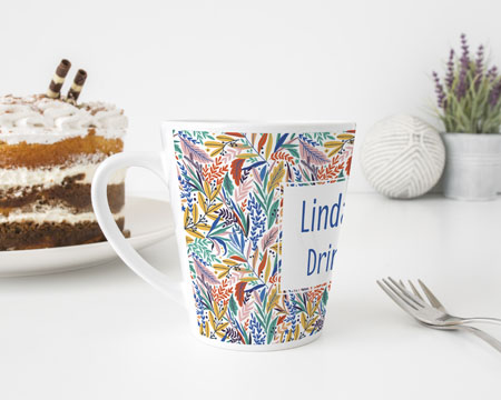 personalised latte mugs