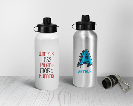 personalised sports water bottles