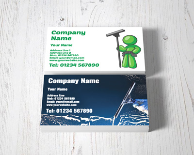 window cleaner business cards